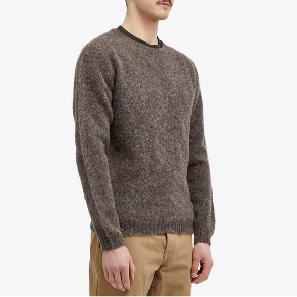 NORSE PROJECTS BIRNIR BRUSHED
LAMBSWOOL CREW JUMPER - Picture 2 of 10